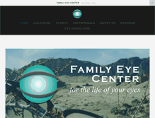 Tablet Screenshot of familyeye2020.com